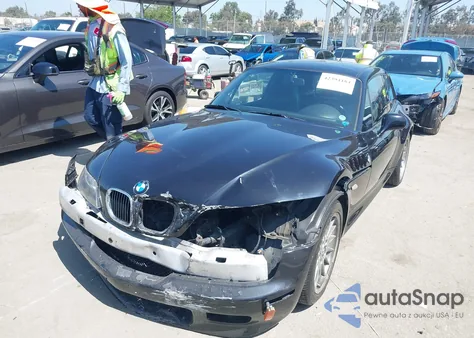 2001 BMW Z3 3.0I z USA, uszkodzony, nr VIN WBACK73431LM13087